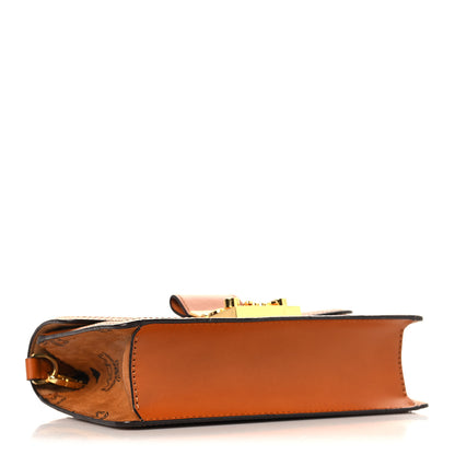 MCM Visetos Monogram Mini Tracy Crossbody Bag Cognac 4 of 9