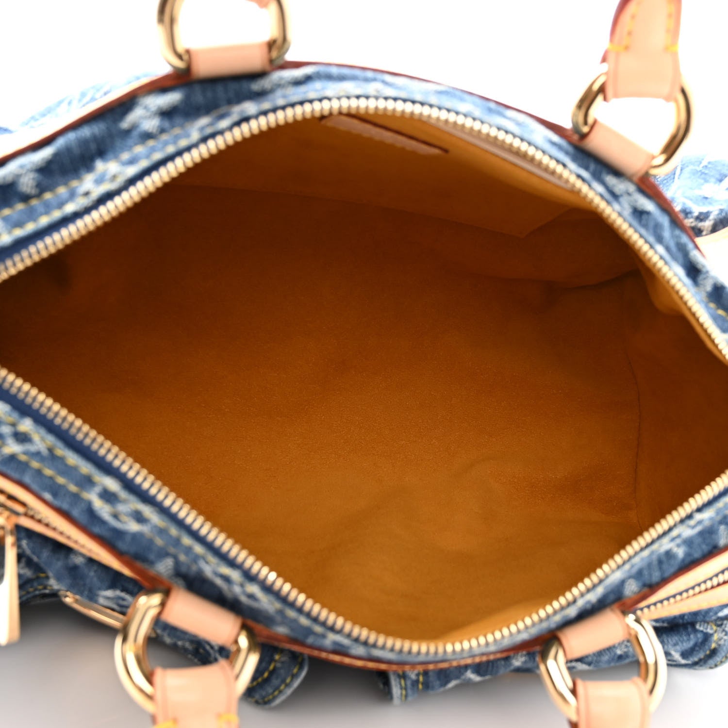 Louis Vuitton Monogram Denim Neo Speedy Blue 5 of 10