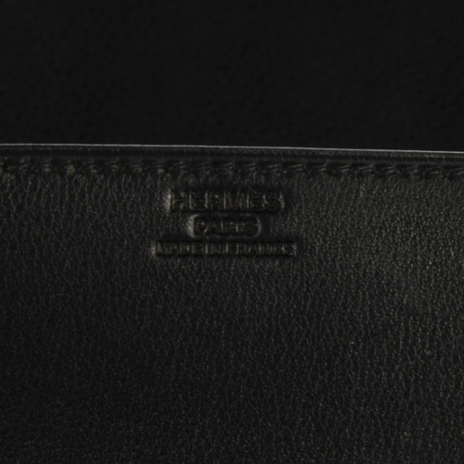 Hermes Evercalf Shadow Clutch 29 Black 6 of 7