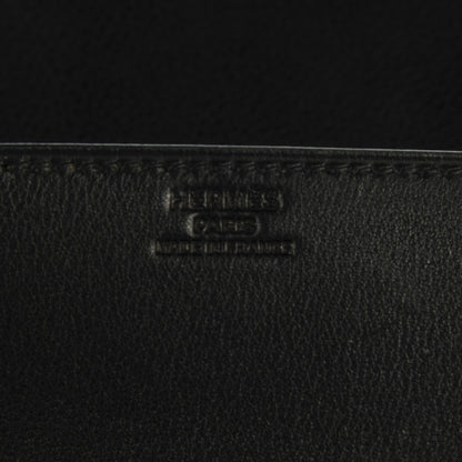 Hermes Evercalf Shadow Clutch 29 Black 6 of 7