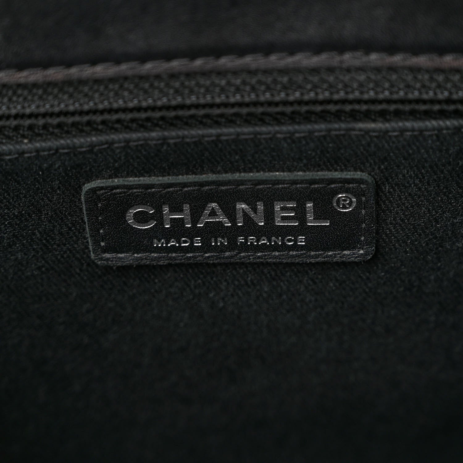 Chanel Calfskin Double Stitch Large Hamptons Flap Bag Black 6 of 10