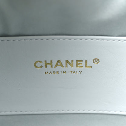 Chanel Caviar Quilted Small Chanel 25 Handbag Light Blue 6 of 15
