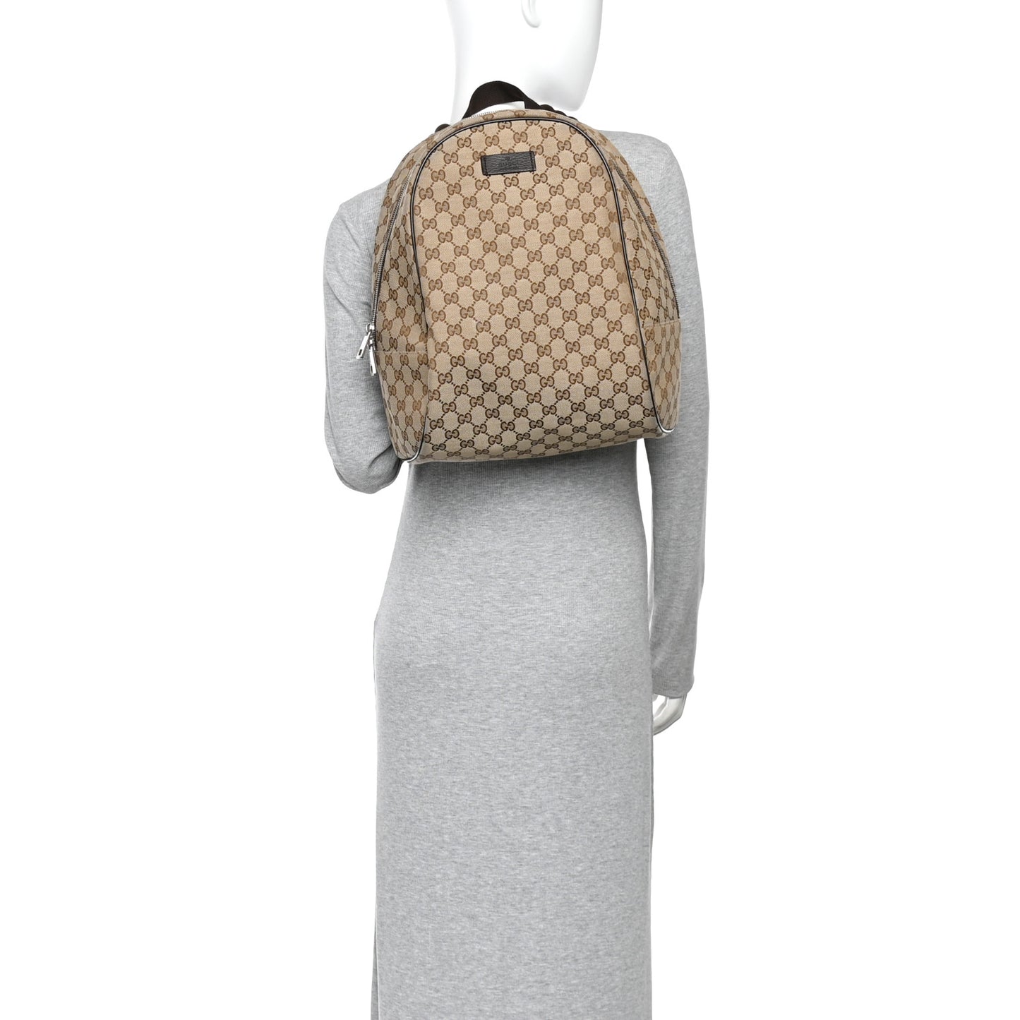 Monogram Travel Backpack Dark Brown