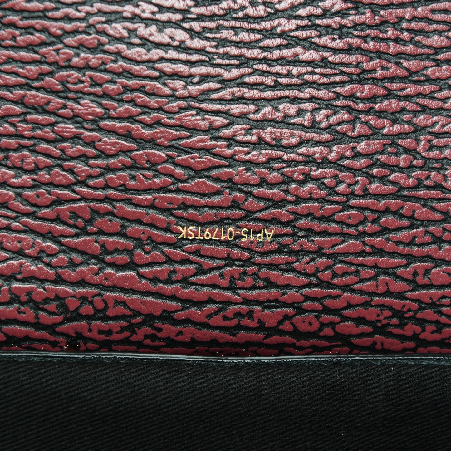 3.1 Calfskin Medium Pashli Satchel Black Maroon