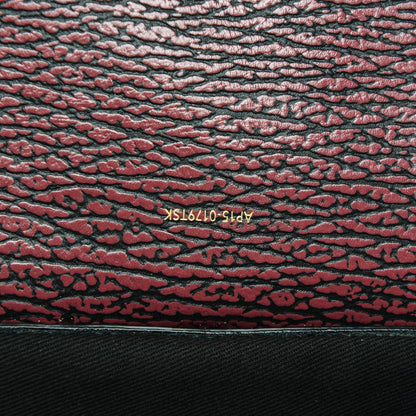 3.1 Phillip Lim 3.1 Calfskin Medium Pashli Satchel Black Maroon 7 of 7