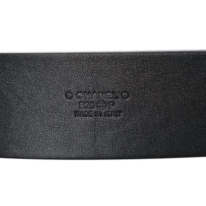 Chanel Caviar CC Logo Belt 110 44 Black 3 of 7