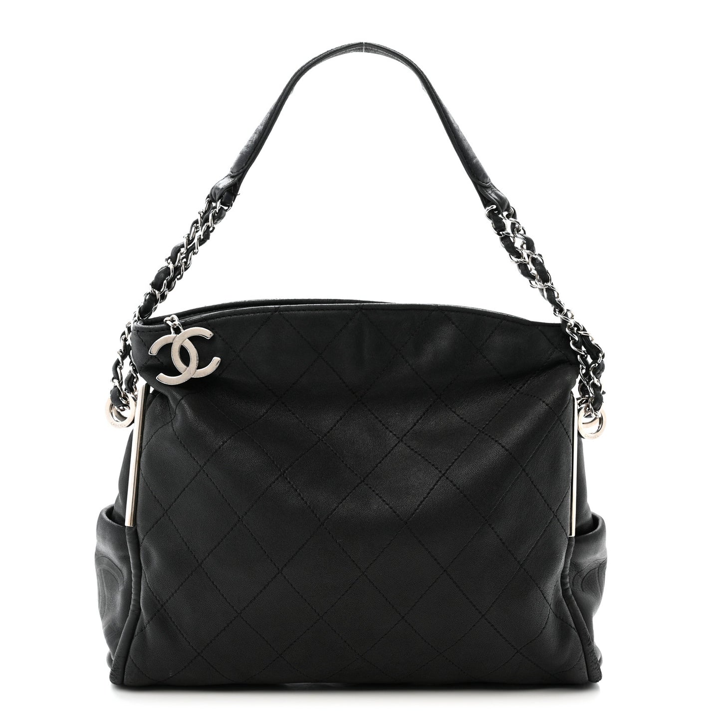 Lambskin Ultimate Soft Hobo Black
