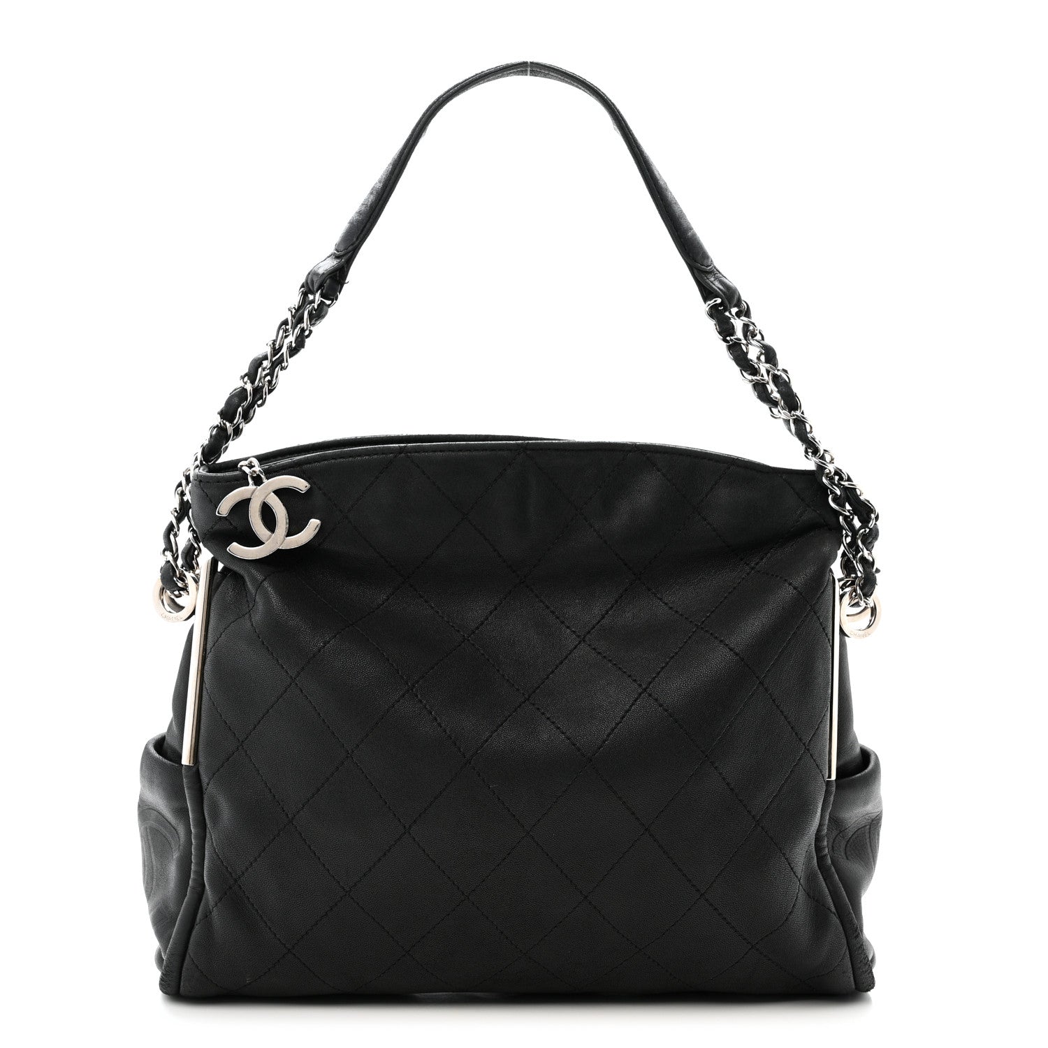 Chanel Lambskin Ultimate Soft Hobo Black 1 of 16