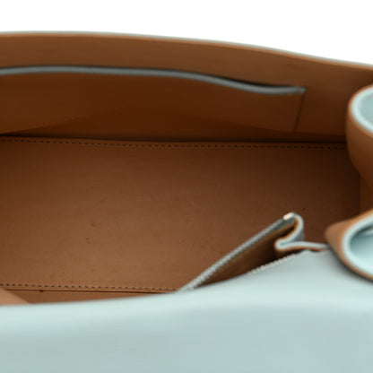 Delvaux Calfskin CM Tempete Satchel Light Blue 5 of 13