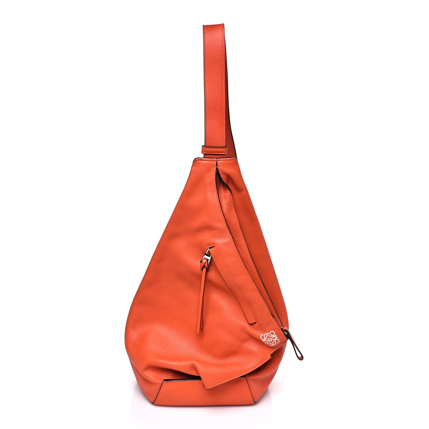 Soft Grained Calfskin Anton Sling Pumpkin