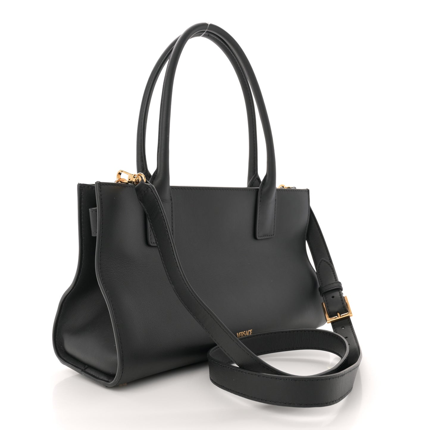 Calfskin Medusa '95 Tote Bag Black