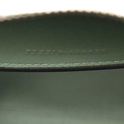 Gucci Summer Denim Calfskin GG Monogram Web Mini Top Handle Ophidia Dome Shoulder Bag Pale Green 13 of 22