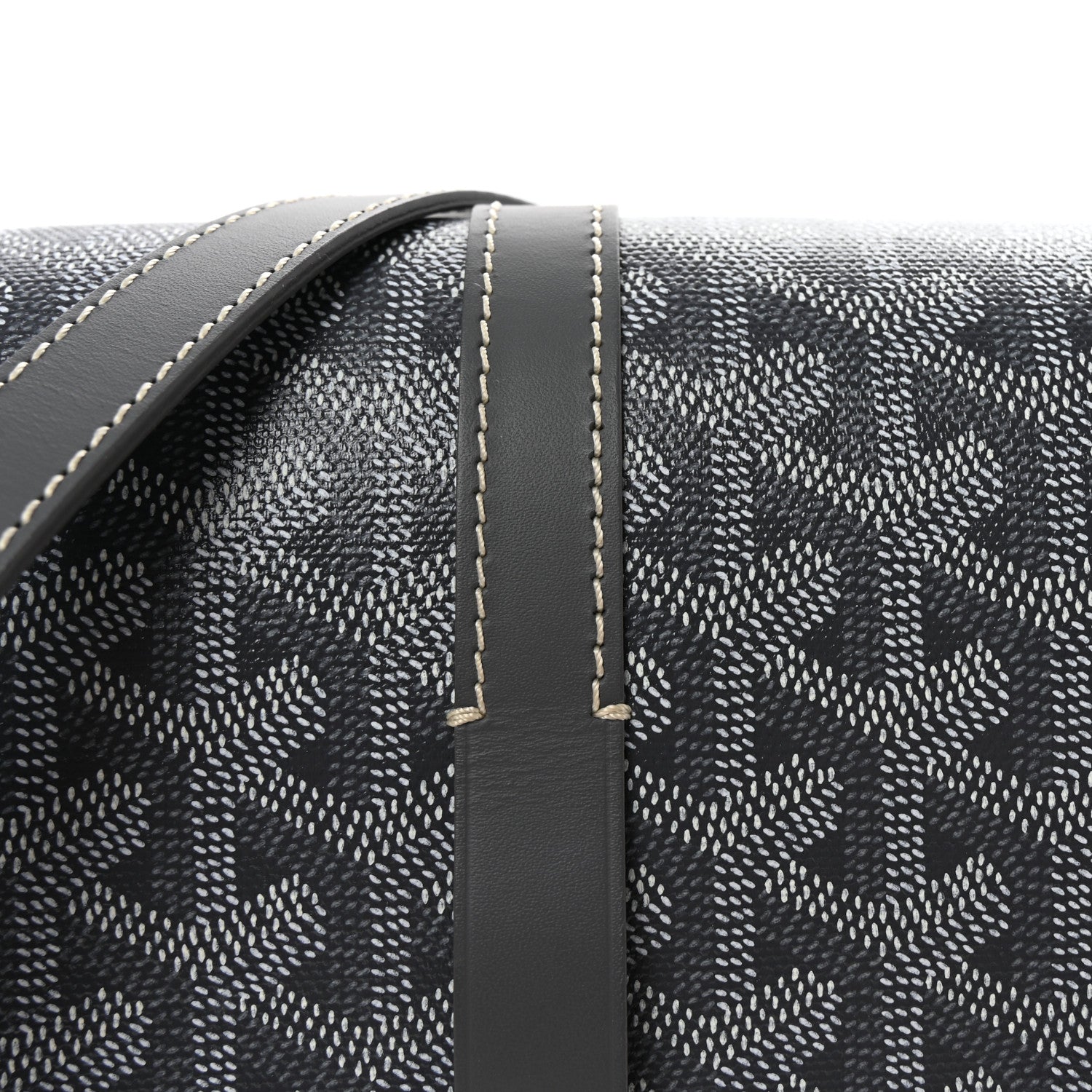 Goyard Goyardine Belvedere II MM Messenger Bag Grey 7 of 9