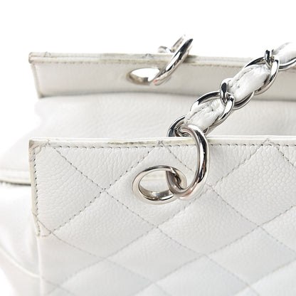 Chanel Caviar Quilted Petit Timeless Tote PTT White 14 of 17