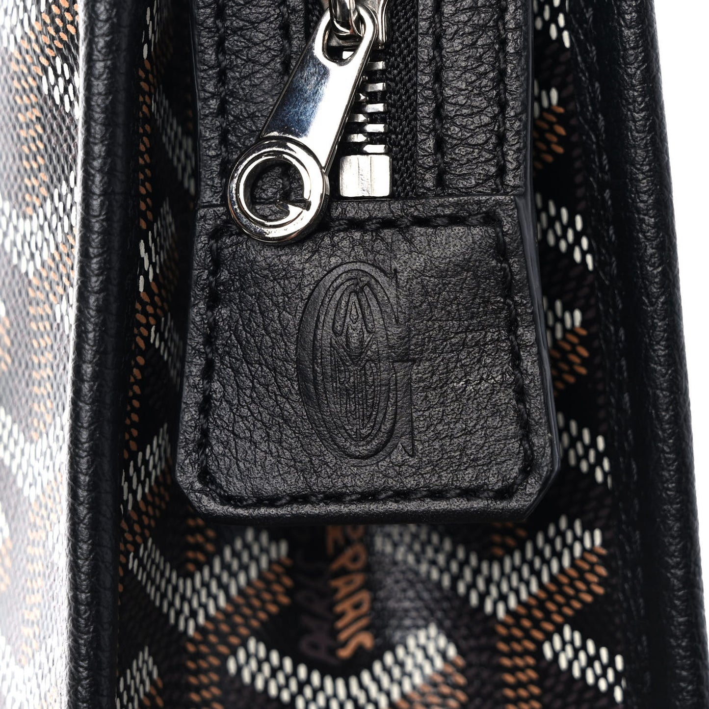 Goyardine Jouvence MM Toiletry Pouch Black