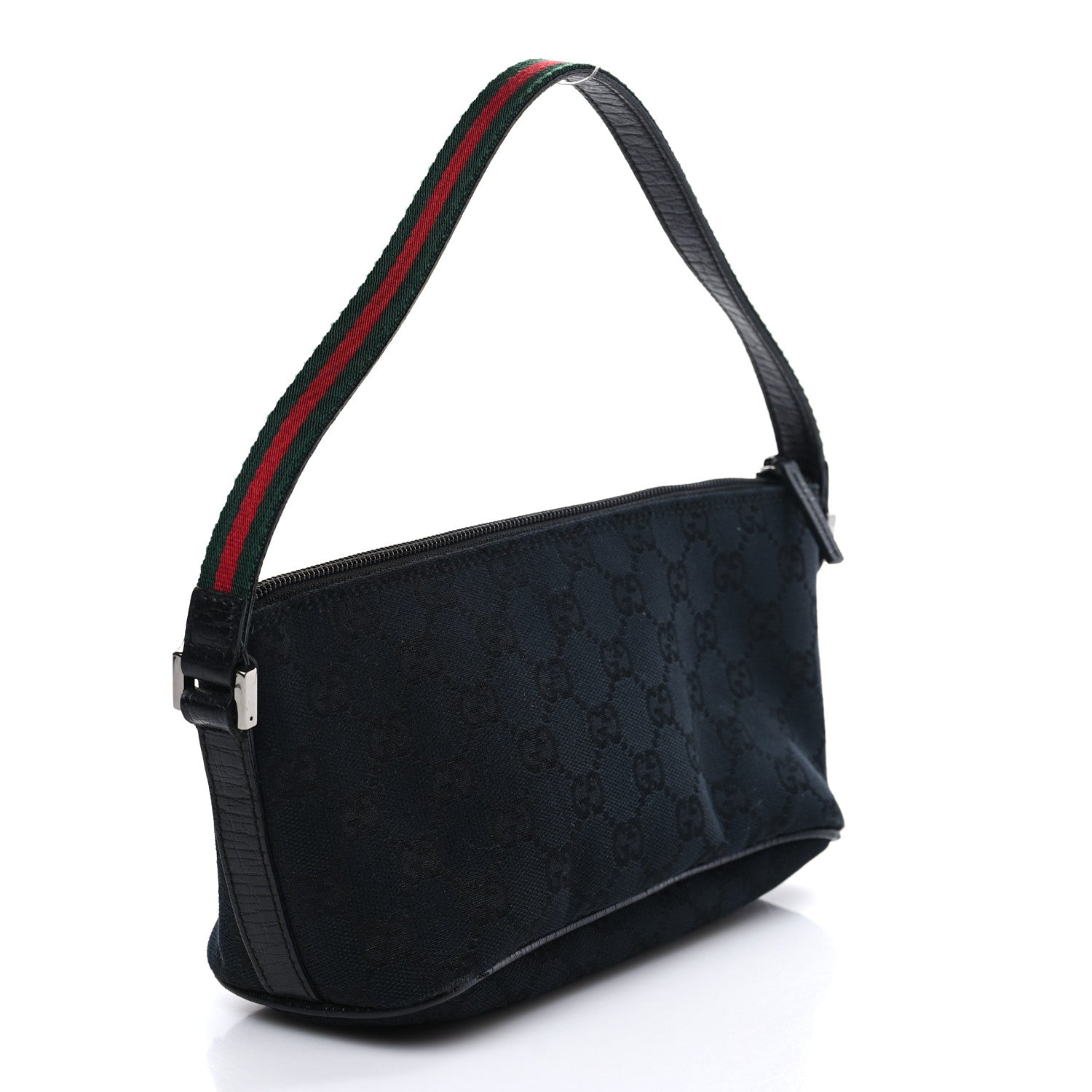 Gucci Monogram Boat Pochette Black 2 of 8