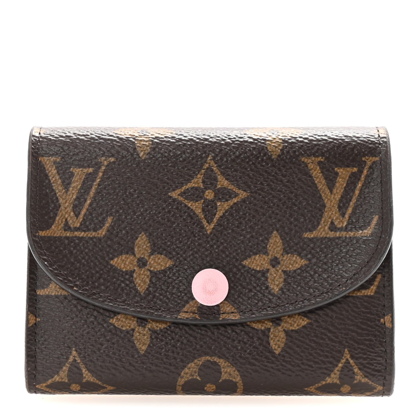 Monogram Rosalie Coin Purse Rose Ballerine