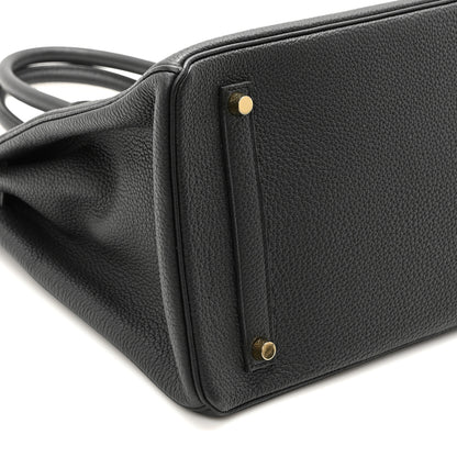 Hermes Togo Birkin 35 Black 9 of 10