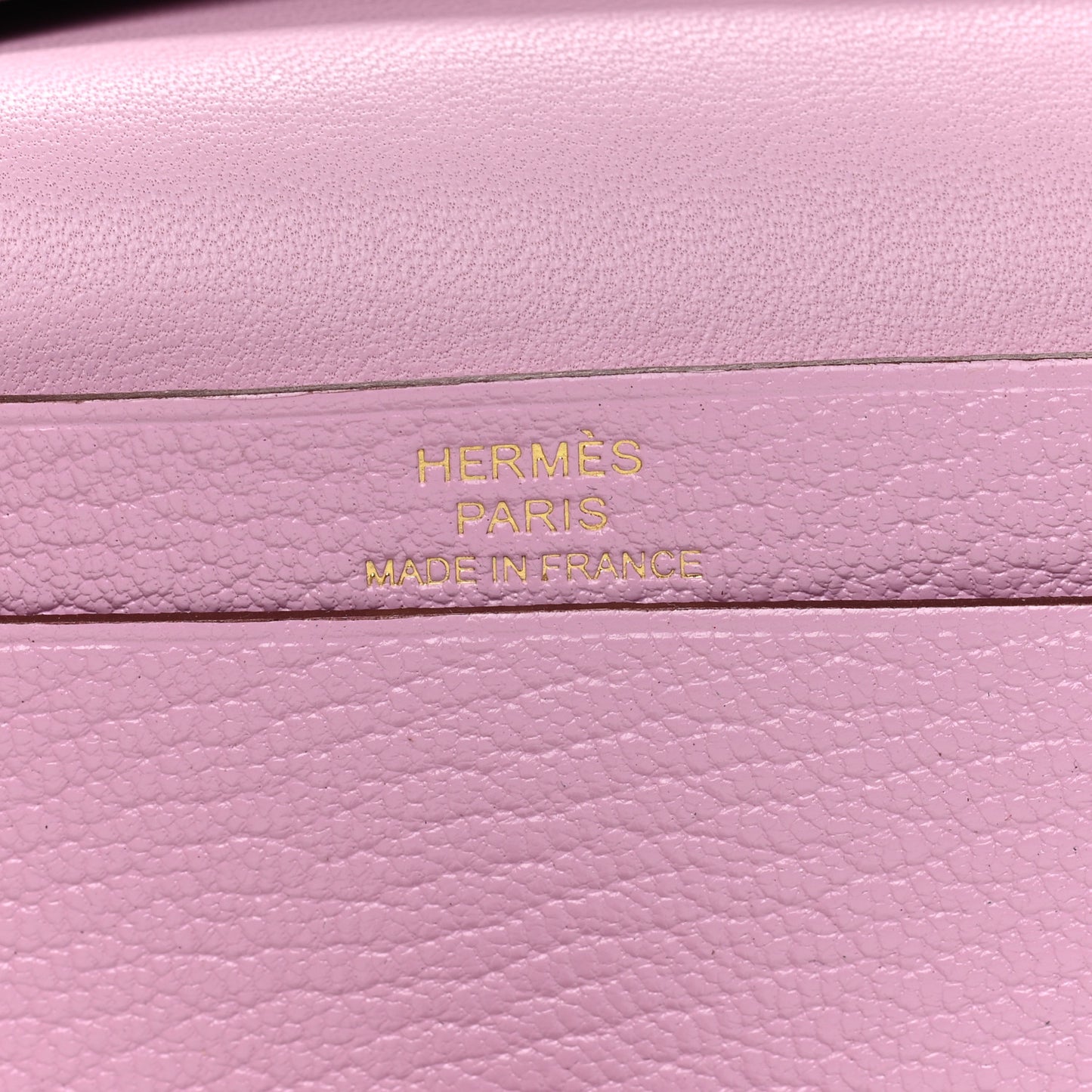 Chevre Mysore Bearn Card Holder Wallet Mauve Sylvestre