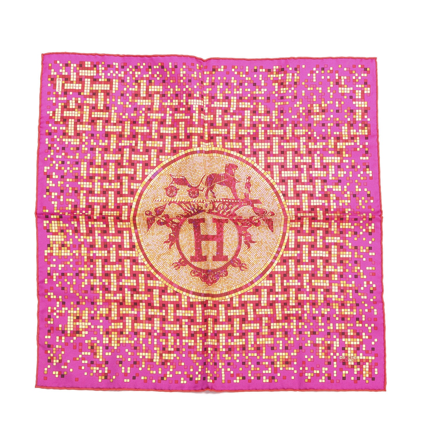 Silk Mosaique Au 24 Pocket Square