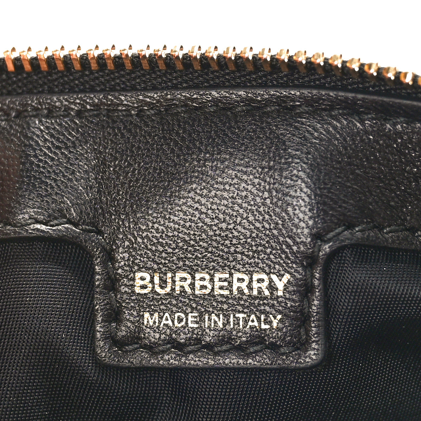 Burberry Lambskin Quilted Lola Double Pouch Crossbody Black 7 of 10