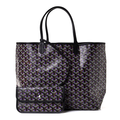 Goyard Goyardine Saint Louis Claire Voie PM Black Violet 1 of 4