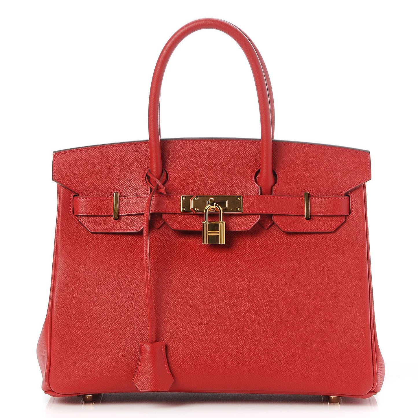Epsom Birkin 30 Rouge Casaque