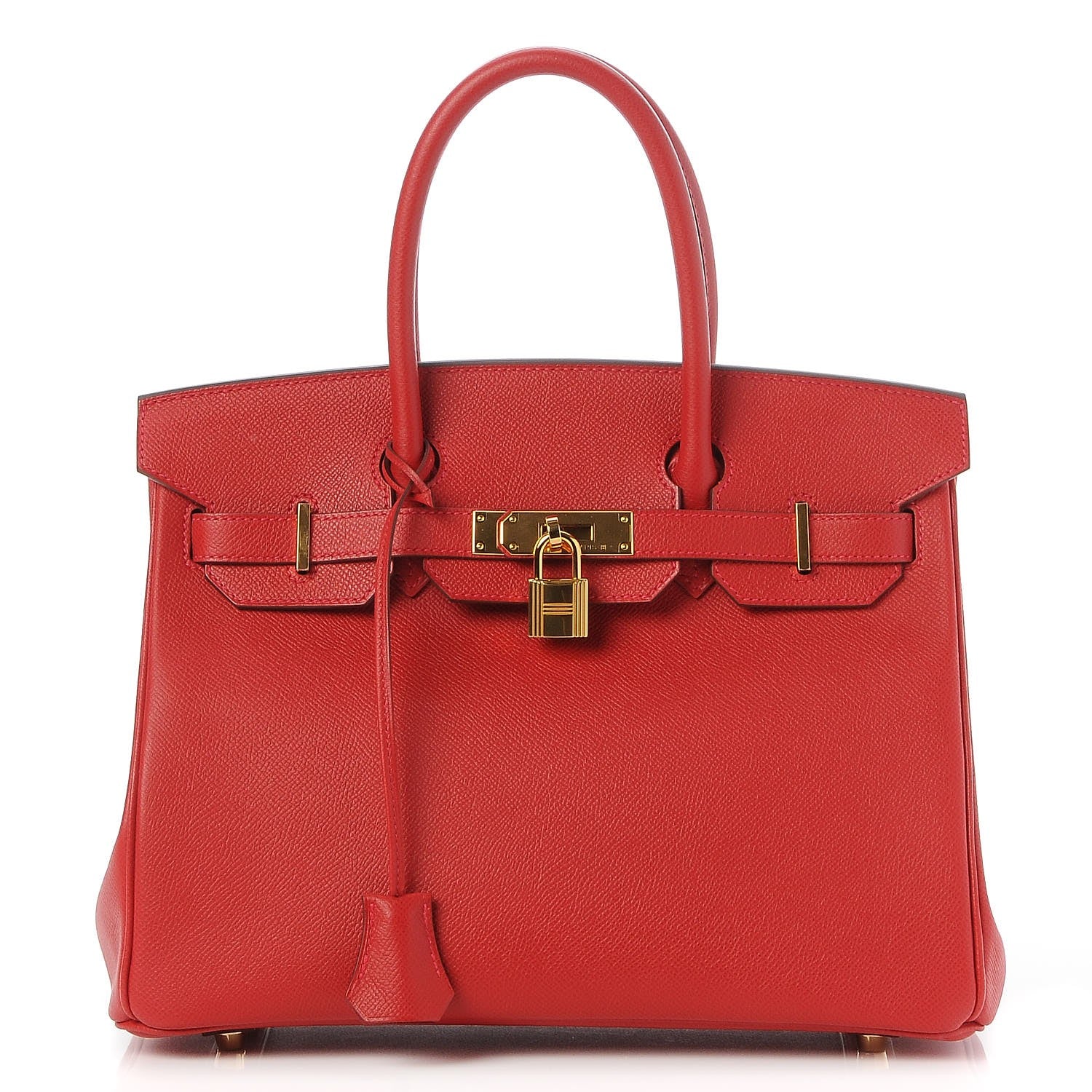 Hermes Epsom Birkin 30 Rouge Casaque 1 of 35