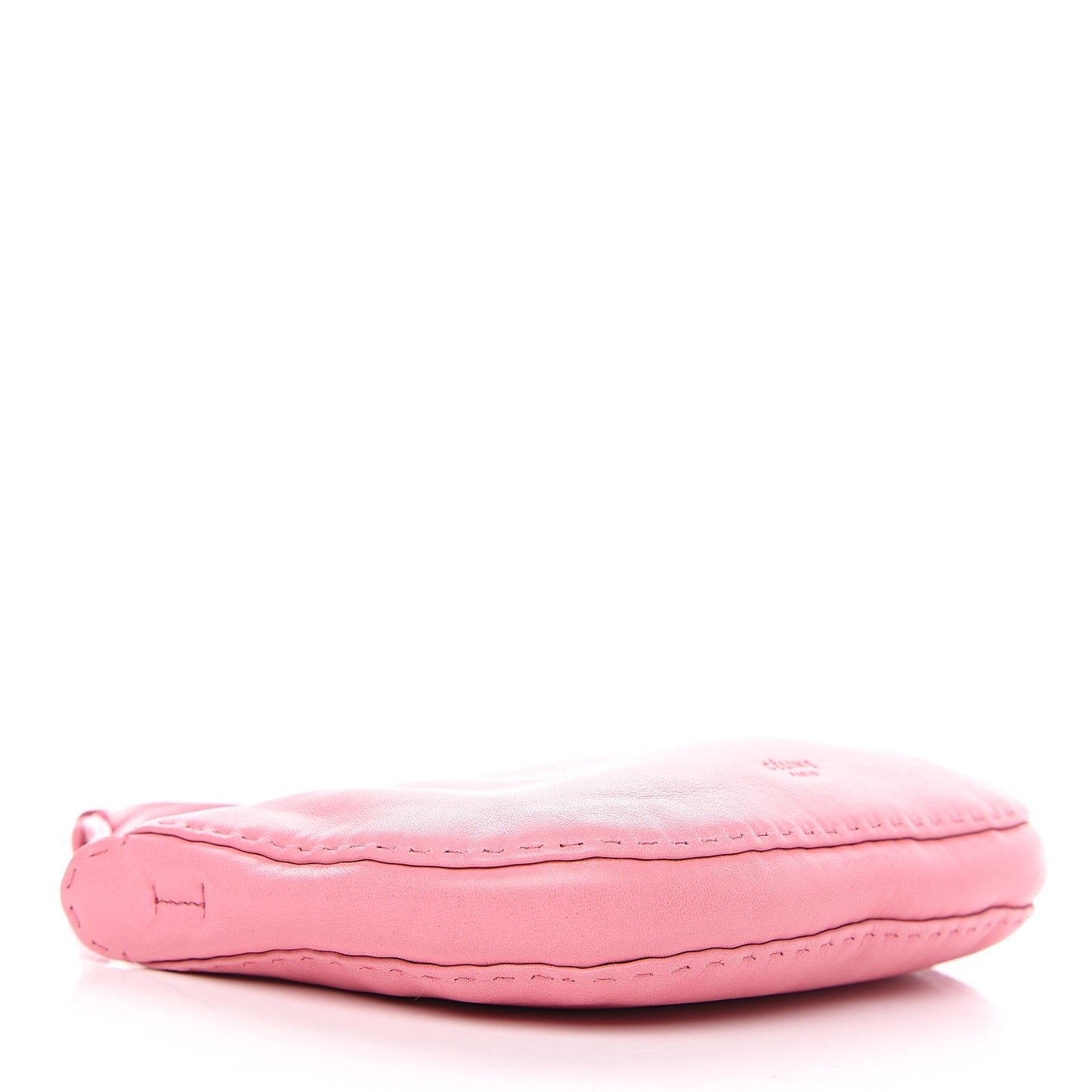 Soft Lambskin Mini Croissant Pouch Crossbody Bag Bubble
