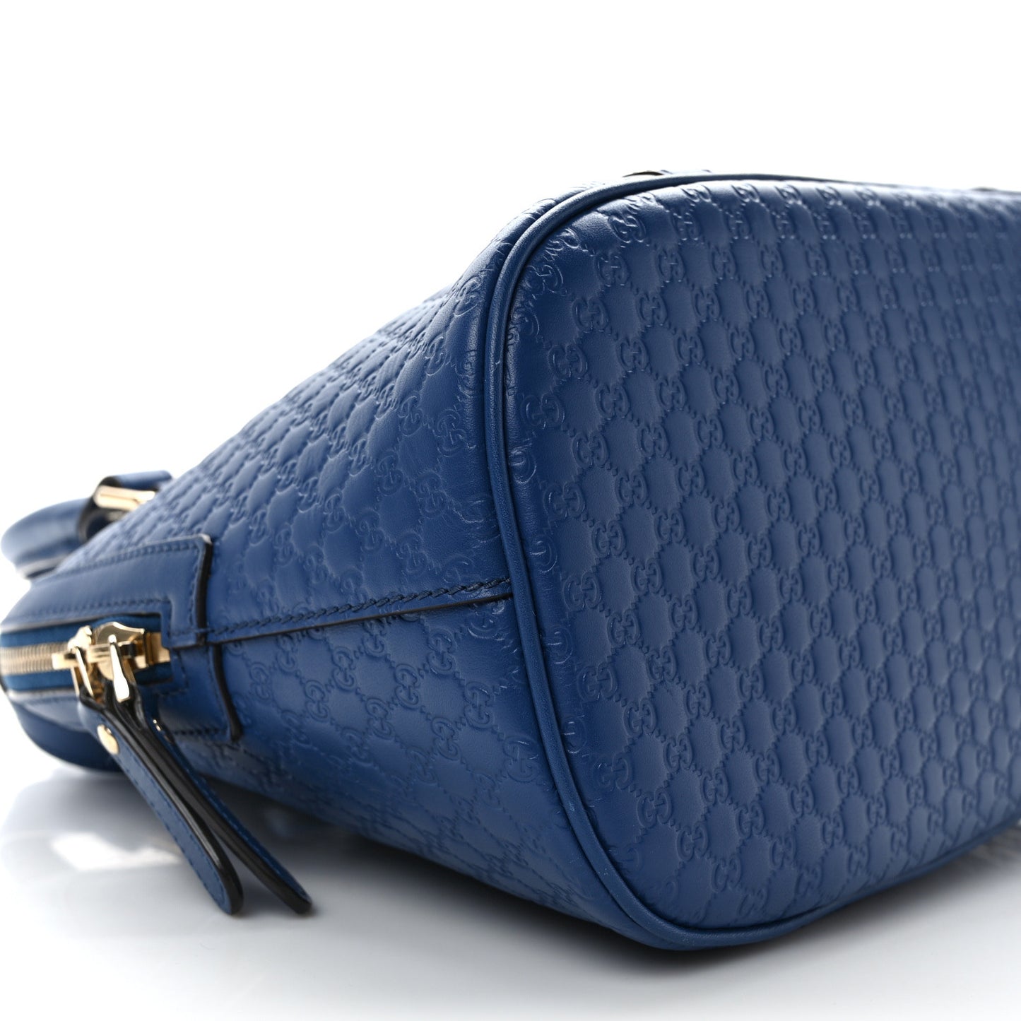 Soft Microguccissima Medium Dome Bag Caspian