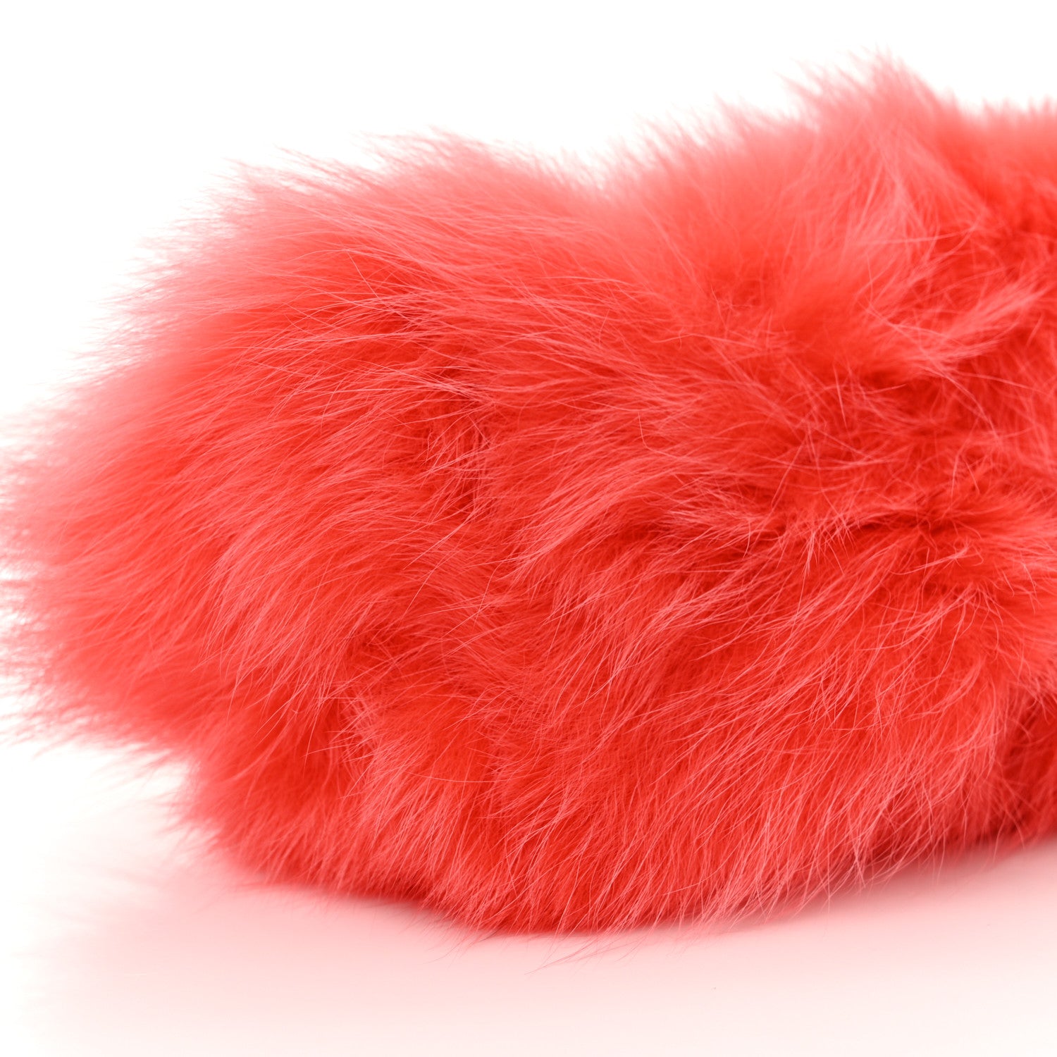 Fendi Fox Fur Shiny Nappa Small Fendi First Papavero 9 of 10