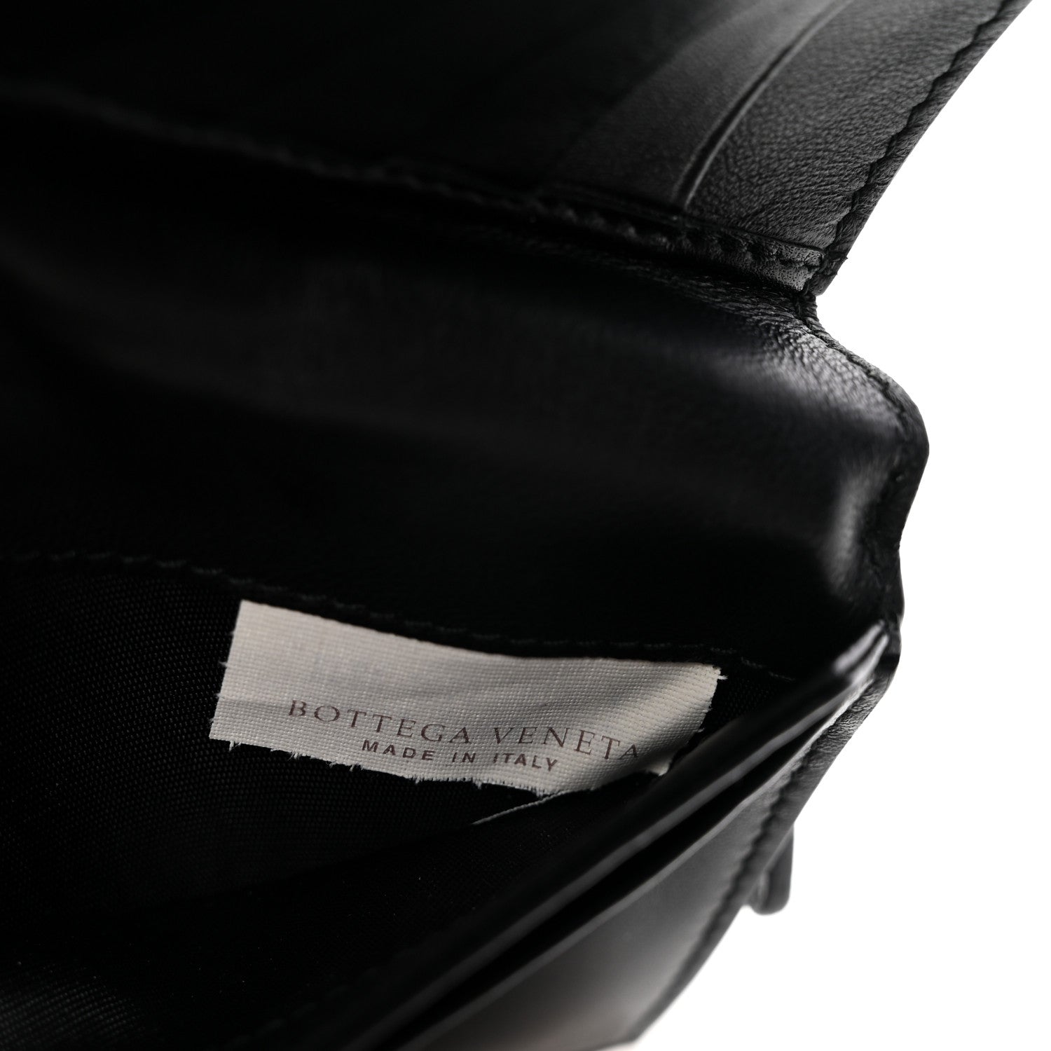 Bottega Veneta Nappa Intrecciato Continental Snap Wallet Black 7 of 9