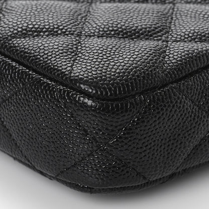 Chanel Caviar Quilted Small Clutch With Chain Black 9 of 10