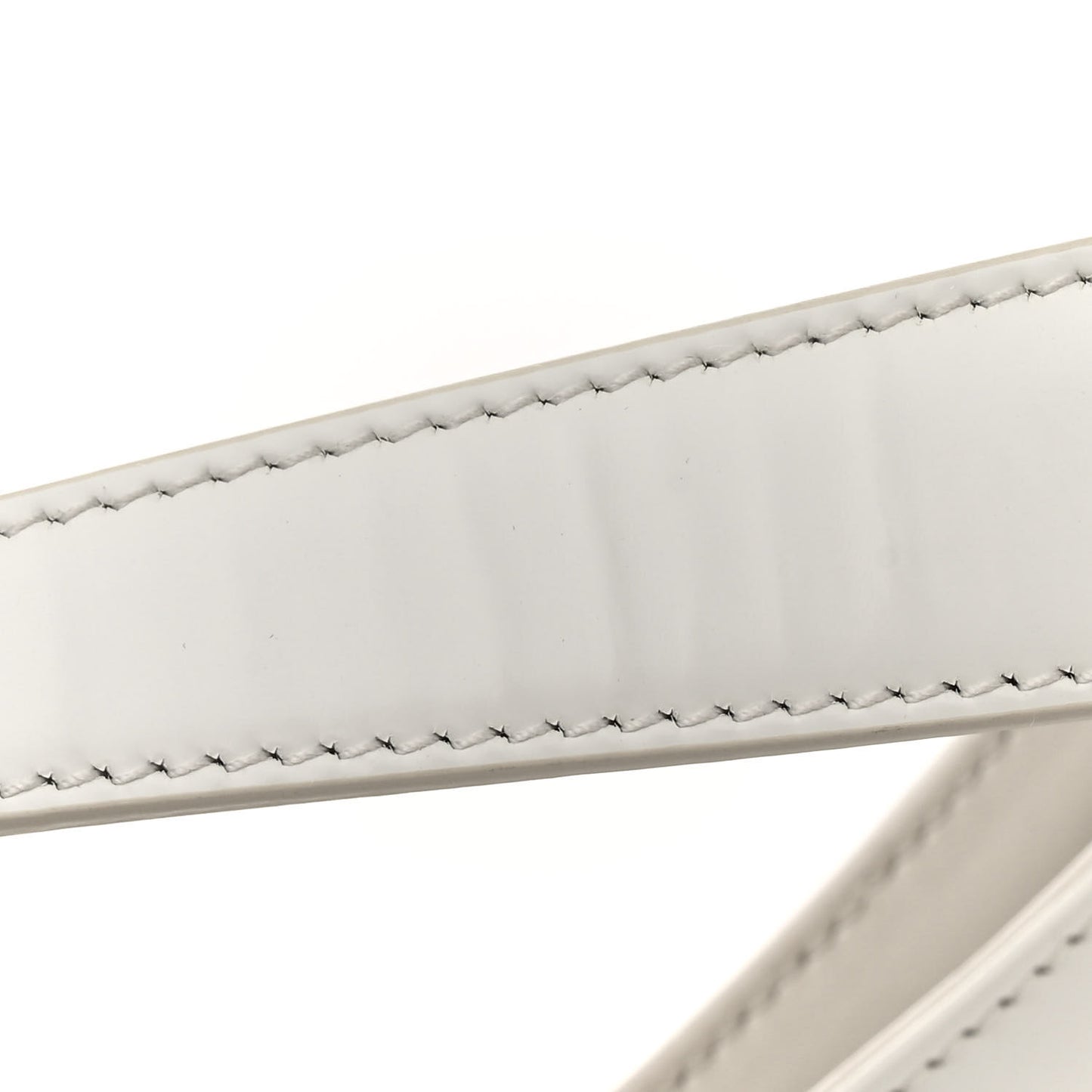 Spazzolato Maxi Cleo Adjustable Strap Shoulder Bag White