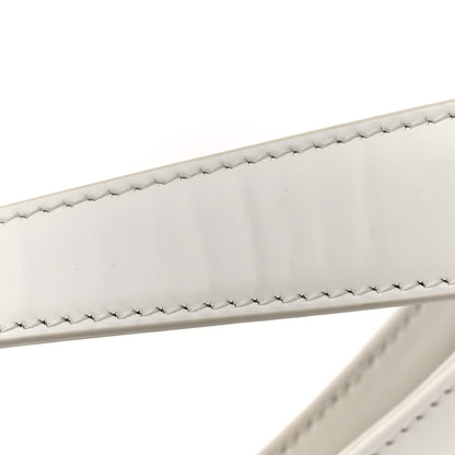 Prada Spazzolato Maxi Cleo Adjustable Strap Shoulder Bag White 11 of 12