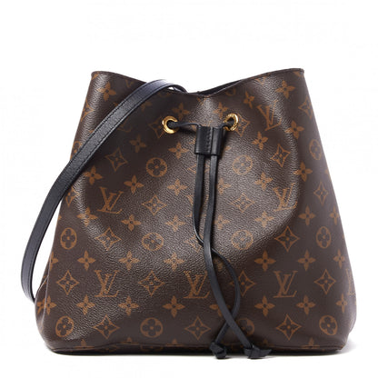 Louis Vuitton Monogram Neonoe MM Black 1 of 9