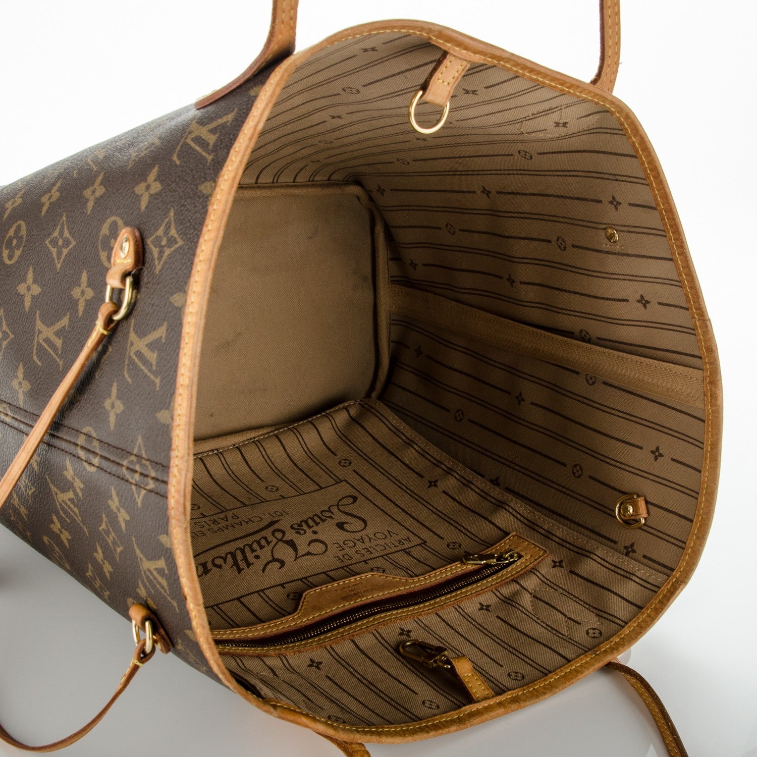 Louis Vuitton Monogram Neverfull MM 5 of 8