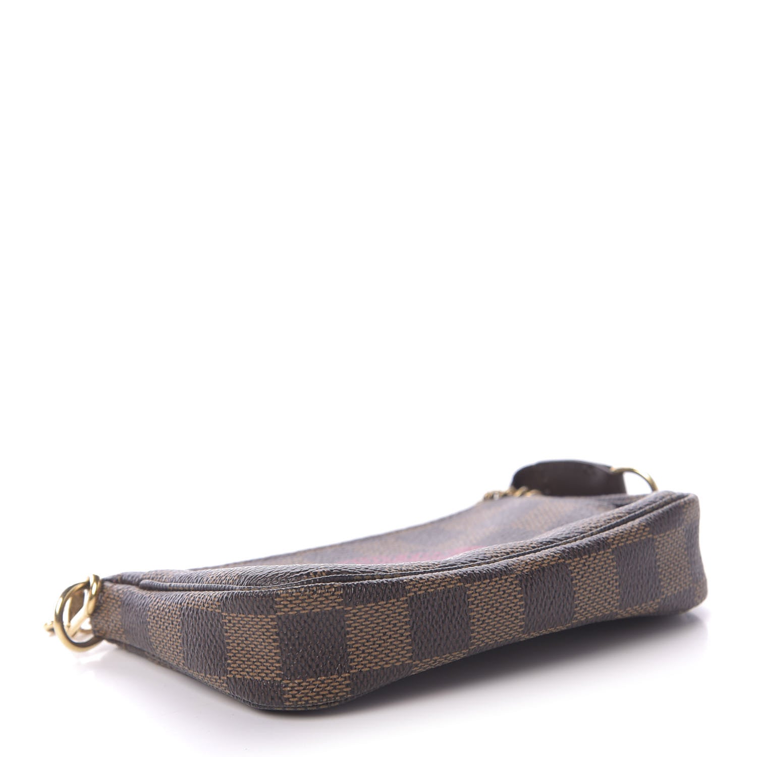Louis Vuitton Damier Ebene Complice Trunks and Bags Mini Pochette Accessories Red 4 of 10