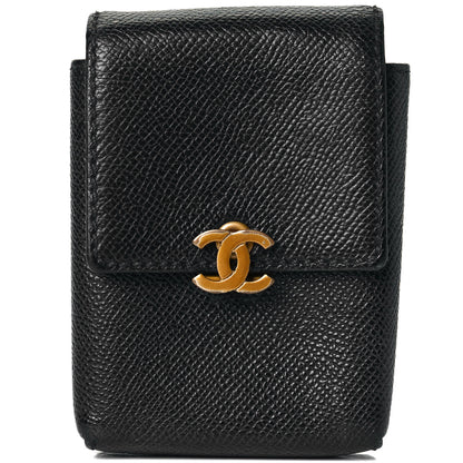 Chanel Caviar CC Cigarette Case Black 8 of 13