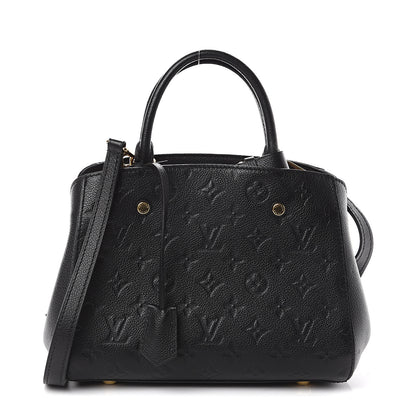 Louis Vuitton Empreinte Montaigne BB Black 1 of 8