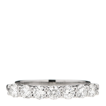 Tiffany Platinum Diamond 3mm Embrace Half Circle Band Ring 49 5 1 of 5