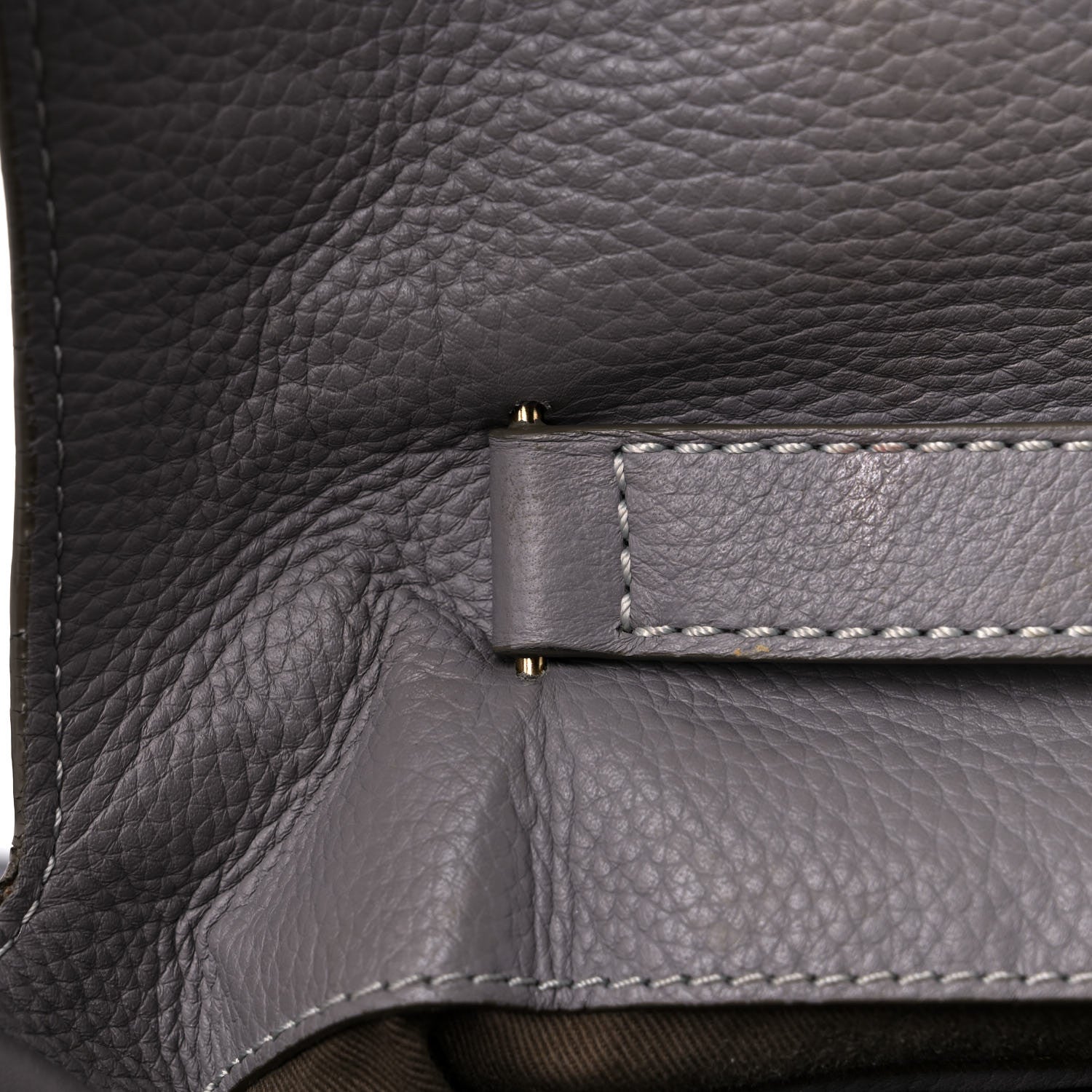 Chloe Calfskin Medium Marcie Top Handle Bag Cashmere Grey 14 of 18