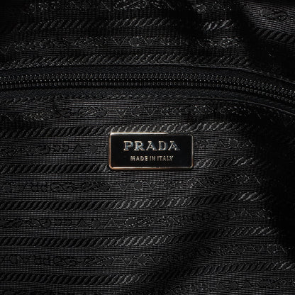 Prada Tessuto Nylon Saffiano Viaggio Carry On Travel Bag Black 6 of 10