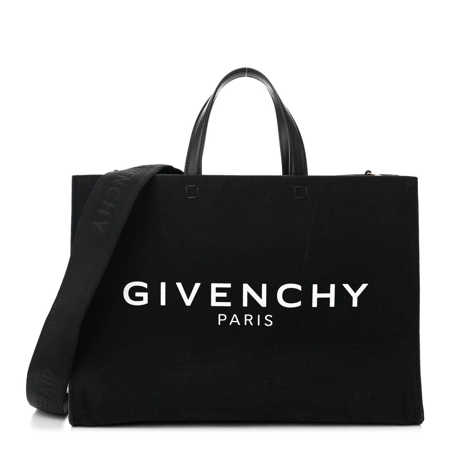 Canvas Medium G-Tote Black