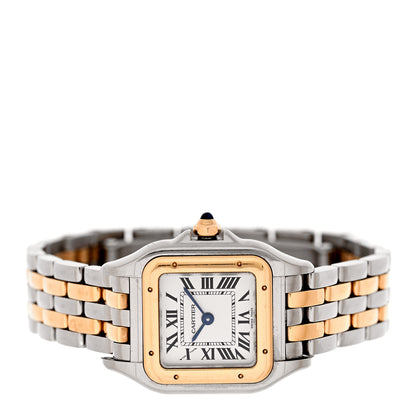 Cartier Stainless Steel 18K Yellow Gold 22mm Panthere Quartz Watch 2 of 5