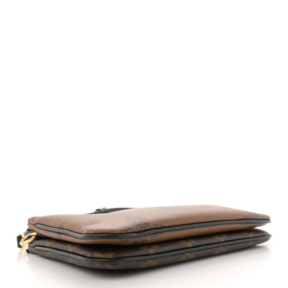 Louis Vuitton Reverse Monogram Giant Double Zip Pochette 4 of 11