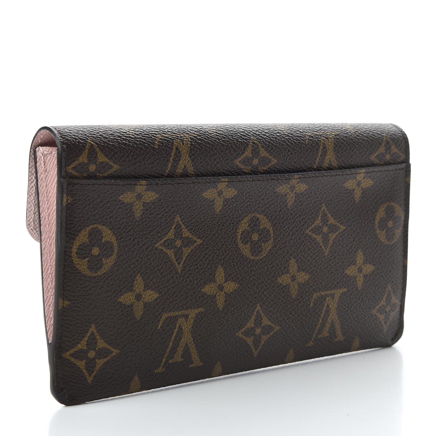 Louis Vuitton Monogram Jeanne Wallet Rose Ballerine 3 of 9