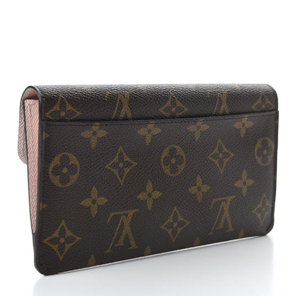 Louis Vuitton Monogram Jeanne Wallet Rose Ballerine 3 of 9