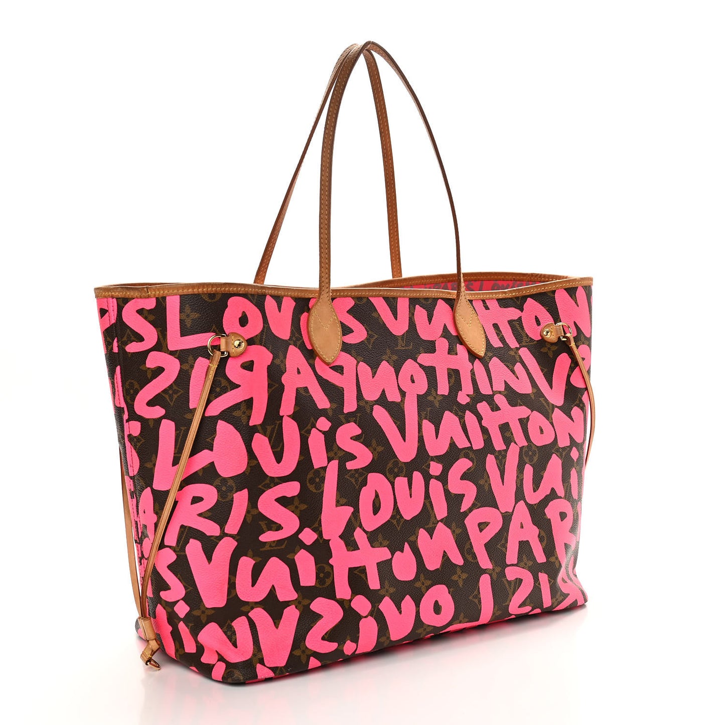 Monogram Graffiti Neverfull GM Fuchsia
