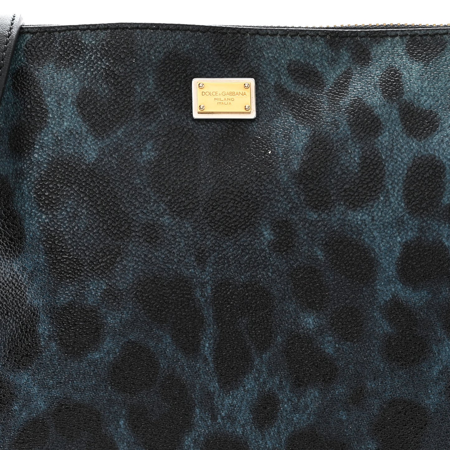 DOLCE & GABBANA Leopard Print Crossbody Multicolor